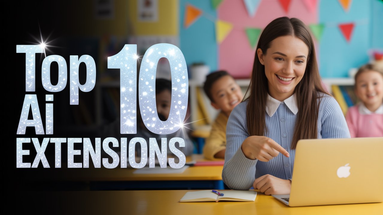 Top 10 AI Extensions for Teachers in 2025: Save Time & Engage Students